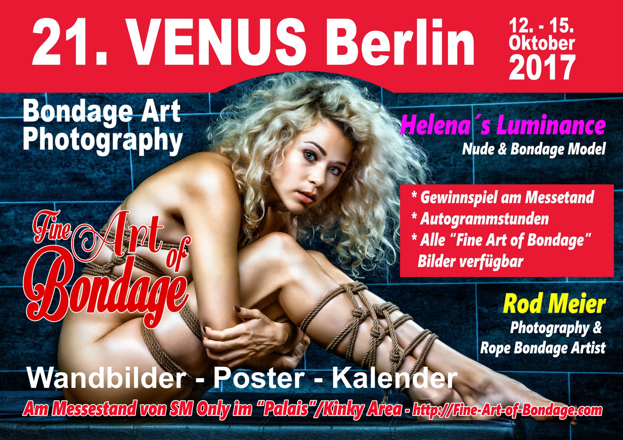 VENUS Berlin 2017 – Bondage Kunst auf Europas größter Erotikmesse
